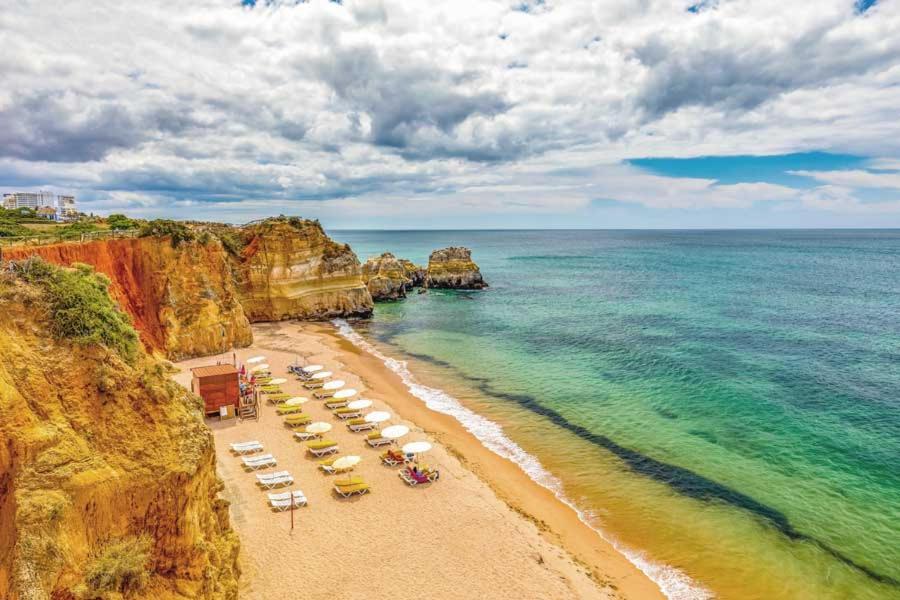 Litoral Mar Dream 17, Beach Front, Free Wi-Fi, Private Parking, Pool Portimao Bagian luar foto