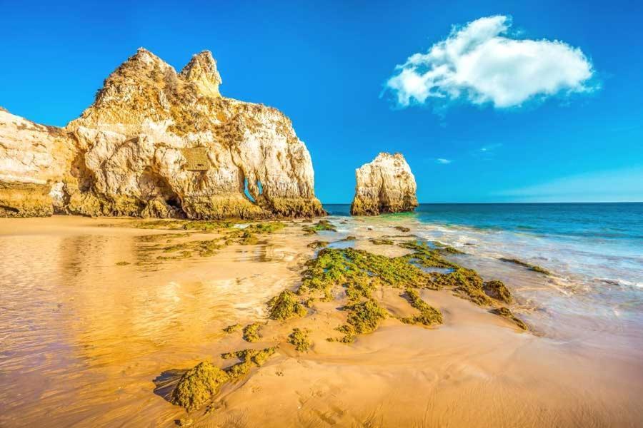 Litoral Mar Dream 17, Beach Front, Free Wi-Fi, Private Parking, Pool Portimao Bagian luar foto